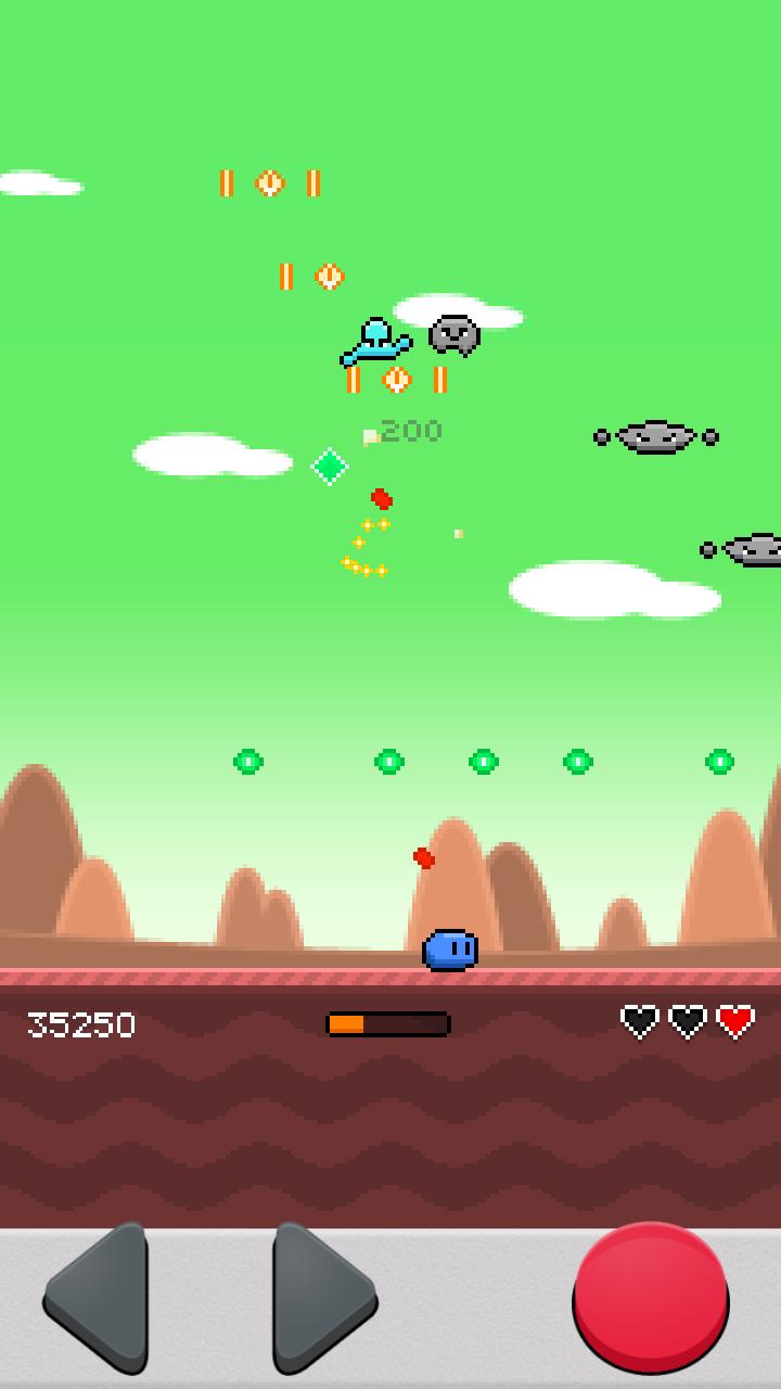 Retro Shooter Gem Gem Munchies