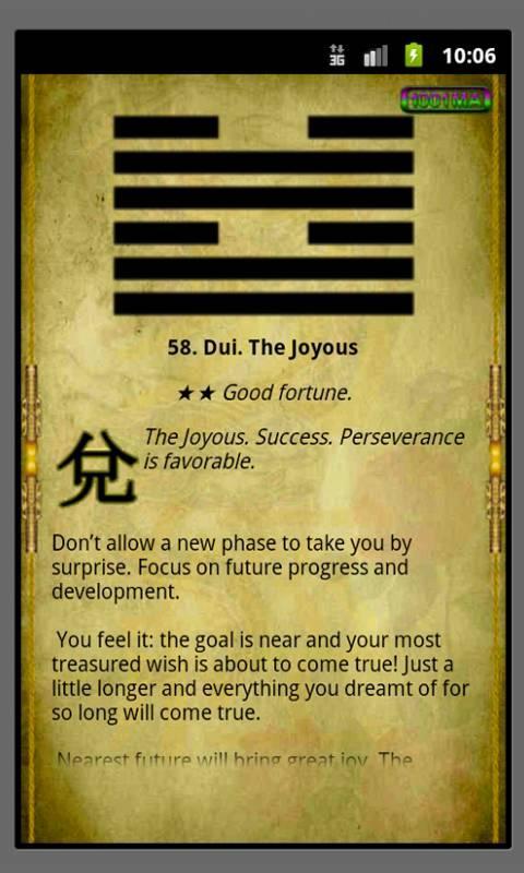 I Ching reading Book of Change