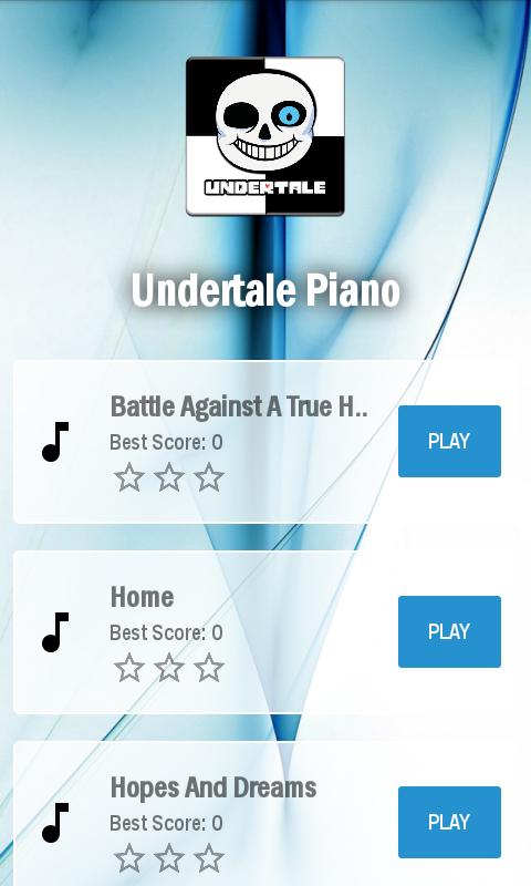 Undertale Piano
