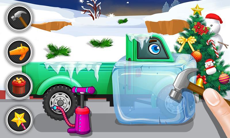 Christmas Santa's Sleigh Salon