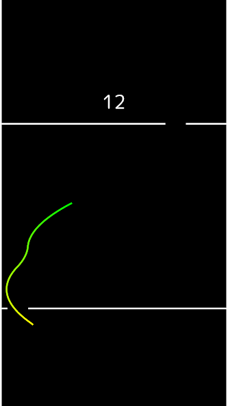 Scrolling Snake - Hard Game