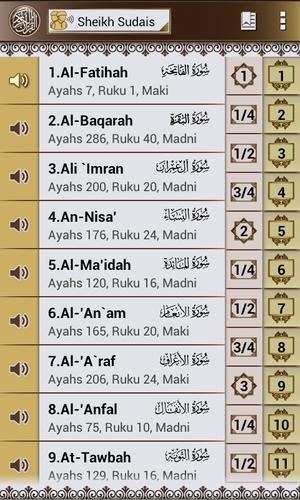 Al Quran Melayu Sudais Audio-Complete Koran Mp3