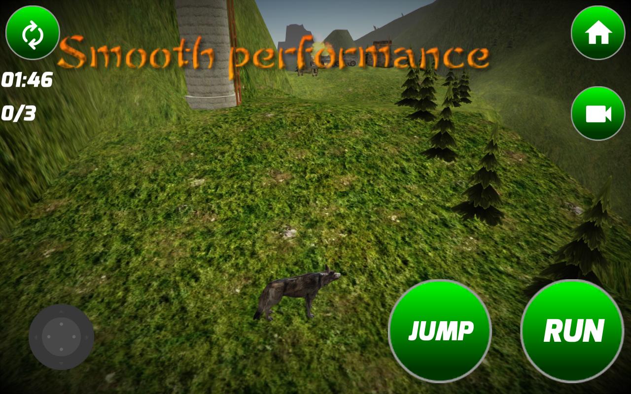 Big Forest Wolf Simulator