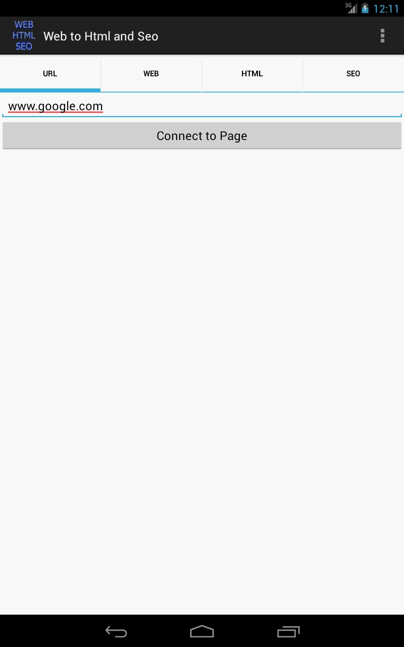 Web Html And Seo Analyze