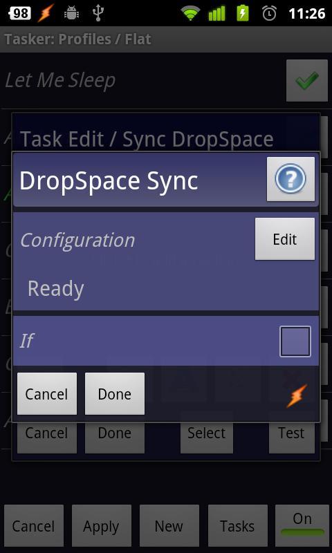 DropSpace Plugin For Tasker