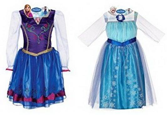 Anna And Elsa Dresses