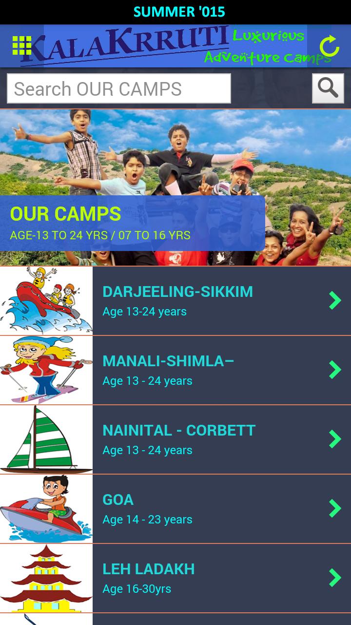 Kalakrruti Camps