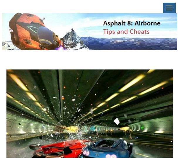 Asphalt 8 tips and cheats