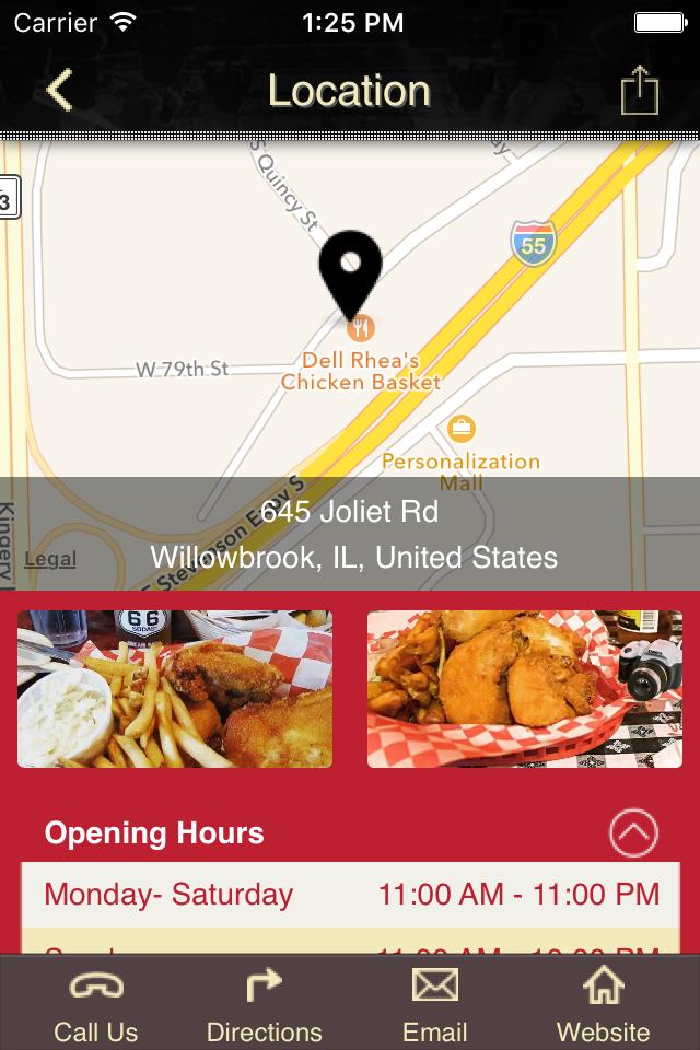 Dell Rhea's Chicken Basket