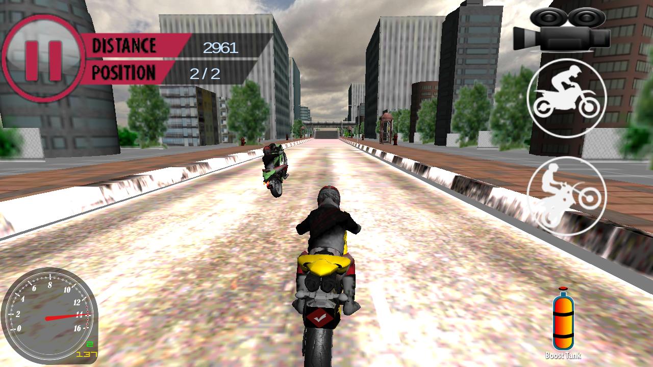 Motorbike Roadies Race