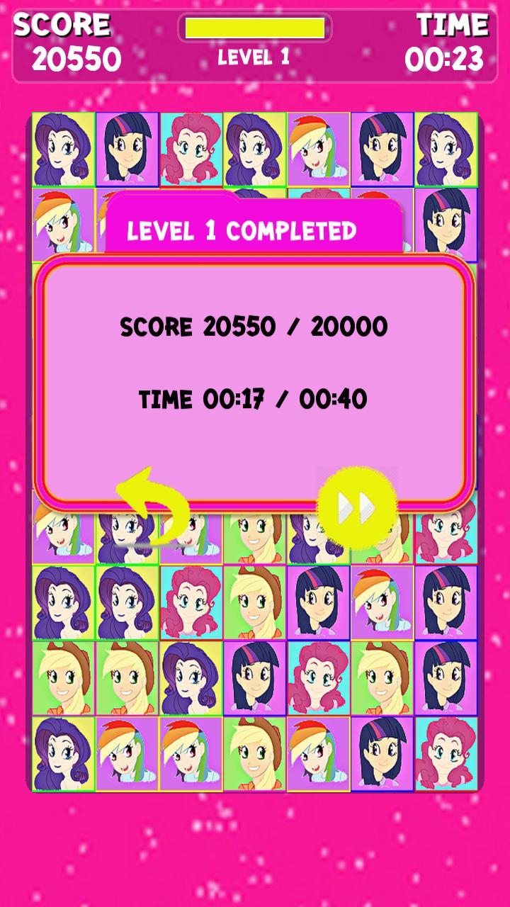 All New Pony Match Game