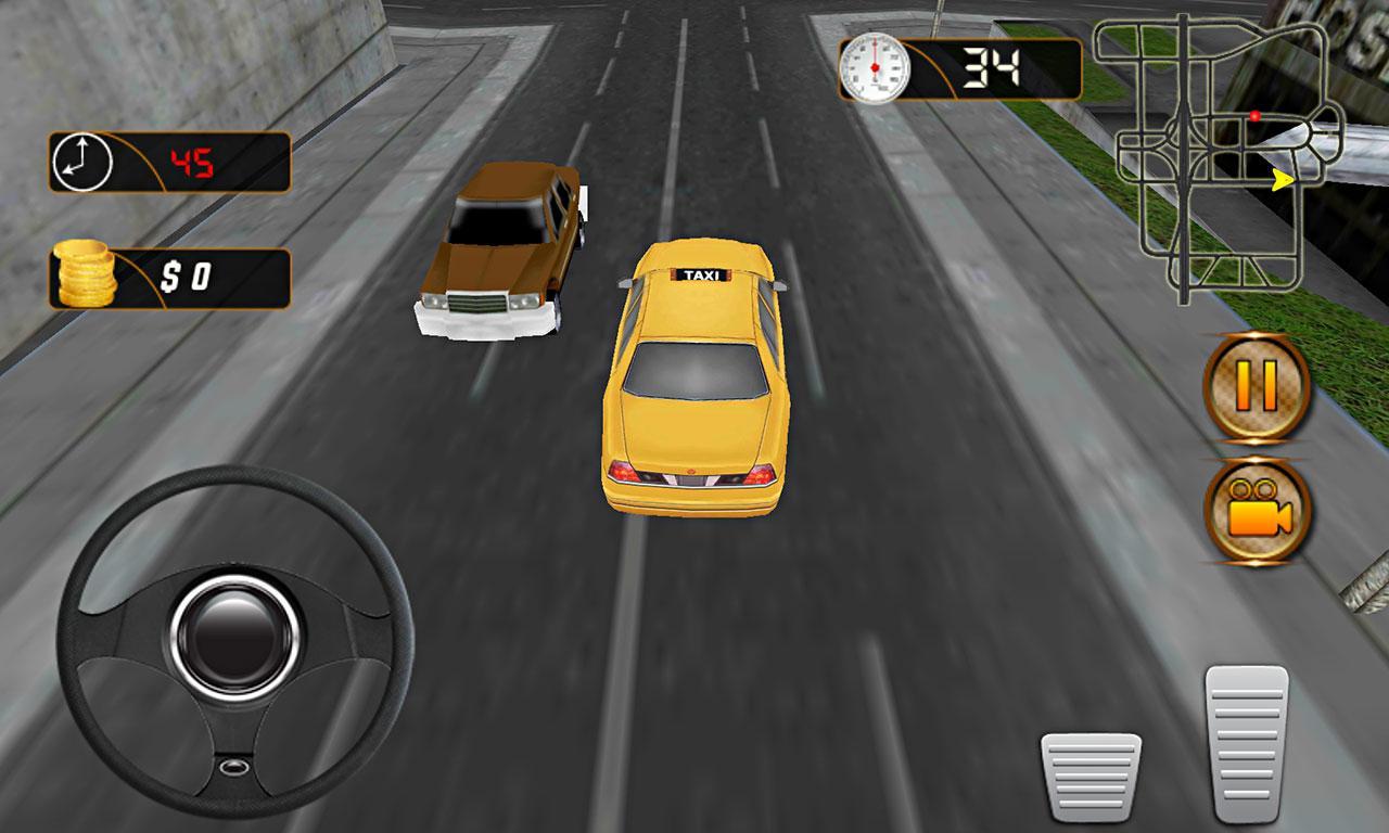 Real Taxi Driver Simulator 3D