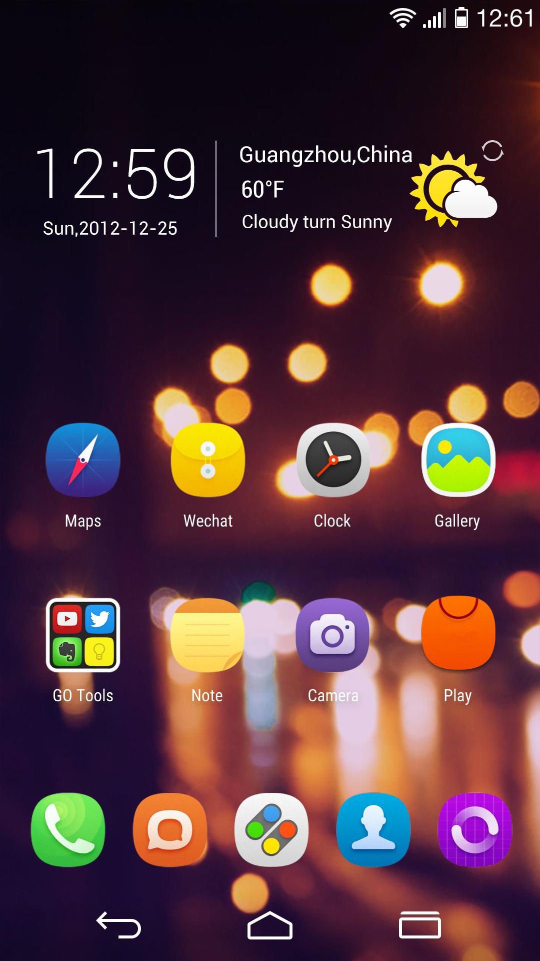 BOOM GO Launcher Theme
