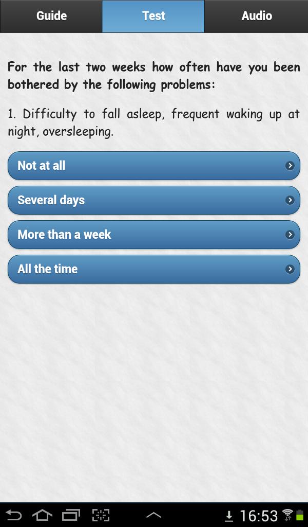 Overcome the depression