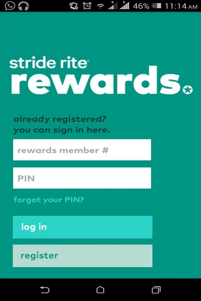 STRIDE RITE REWARDS