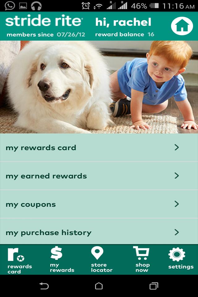 STRIDE RITE REWARDS