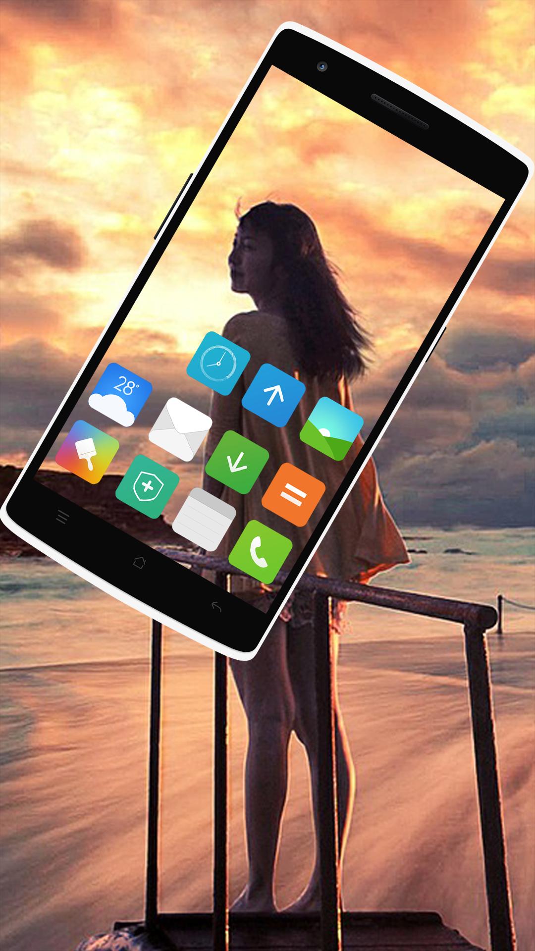 Transparent screen phone