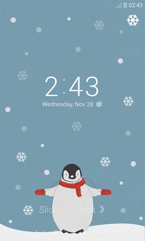 Penguin Dodol Locker Theme