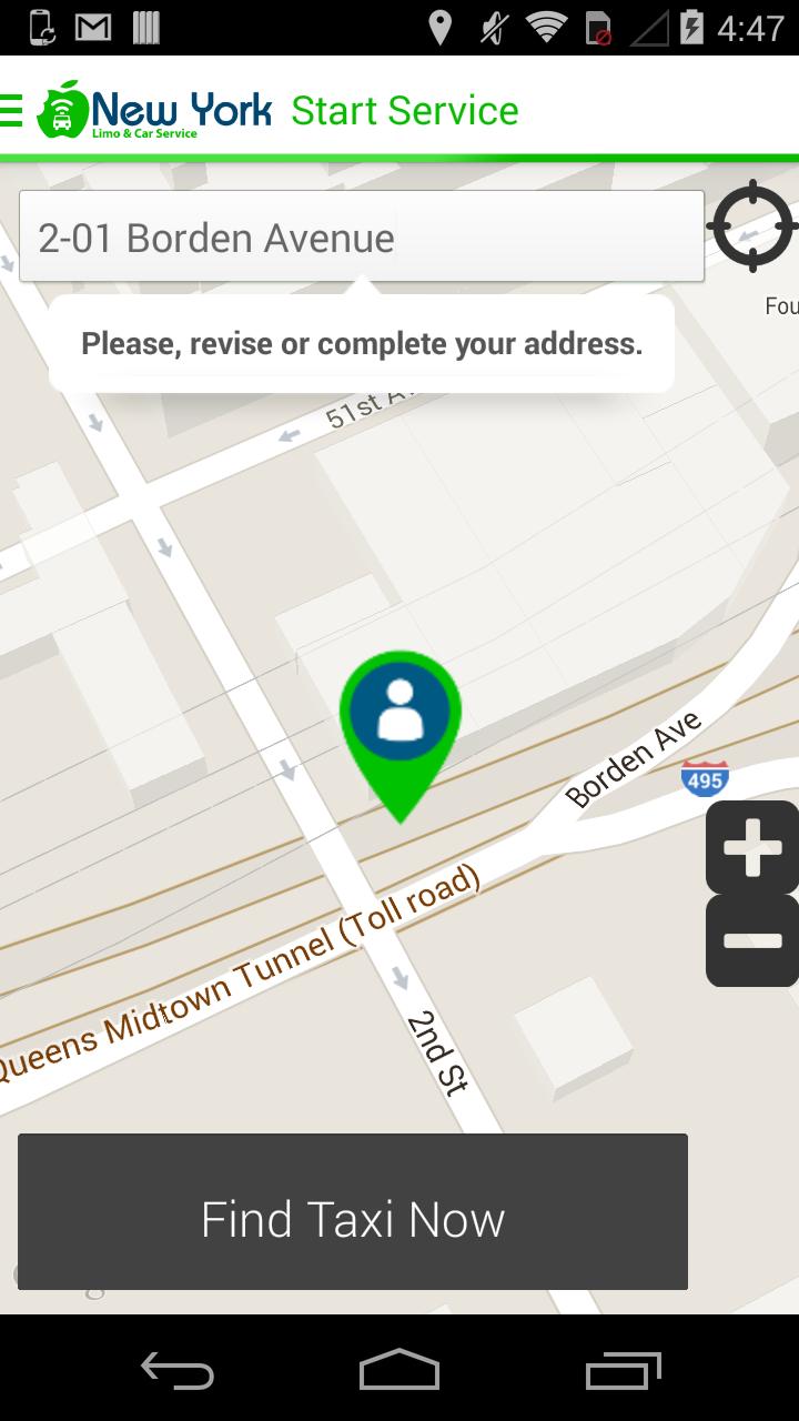 NY Car Service Passenger