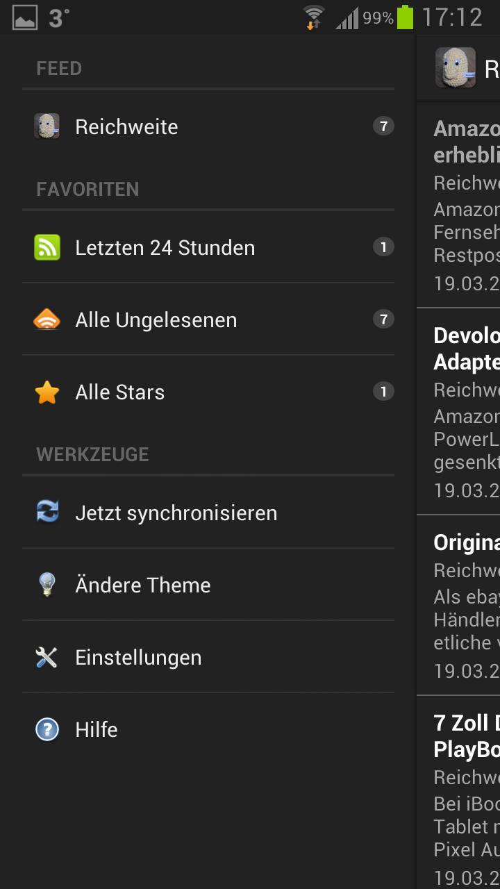 Reichweite.de Bargain App
