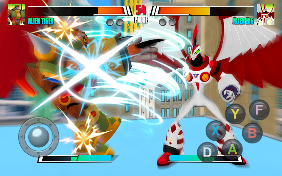 Hero Alien Fight Battle Force