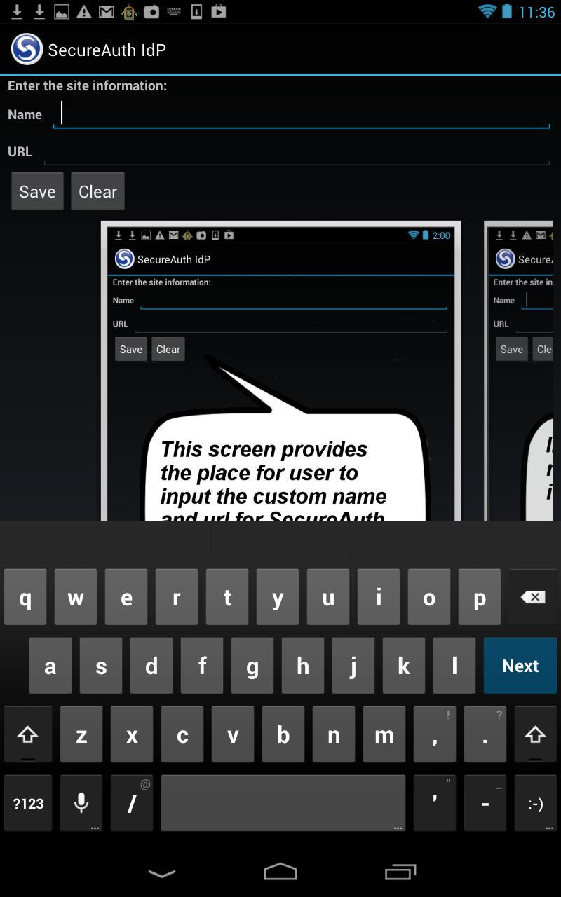 SecureAuth IdP for Android MAM