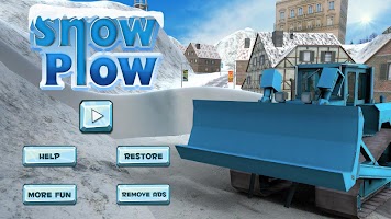 Offroad Snow Plow Truck Driver