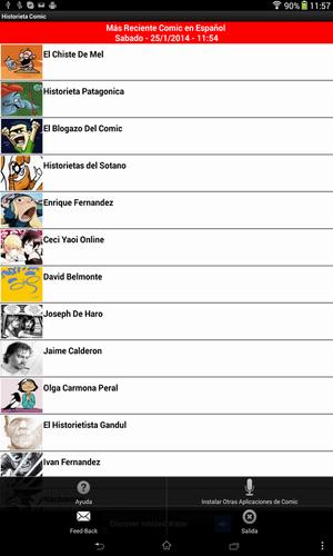 Comics Strips in Spanish