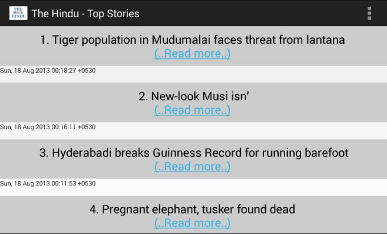 The Hindu Top Stories
