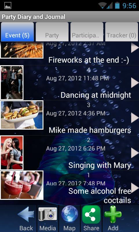 Party Diary & Journal