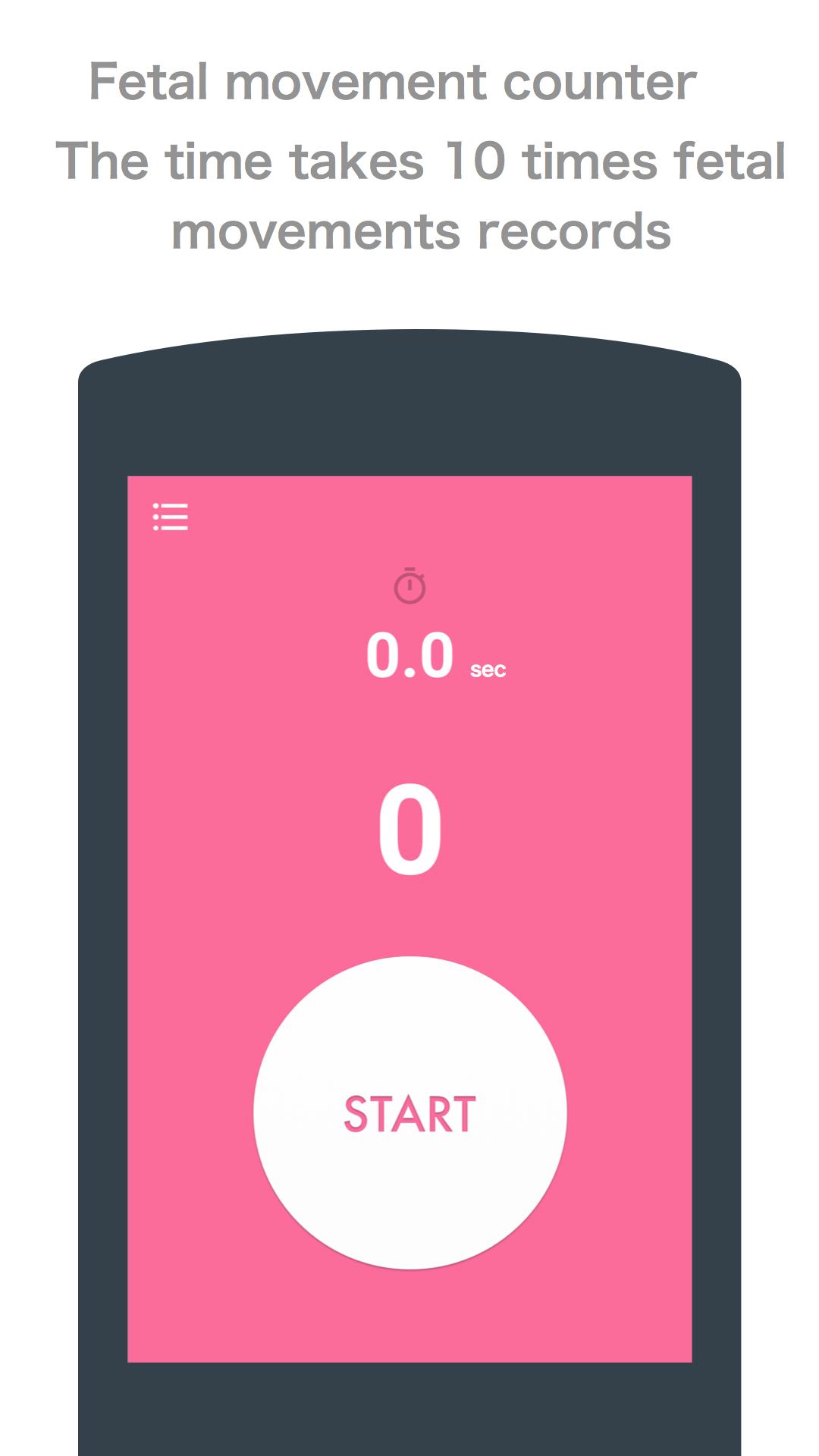 Fetal movement counter