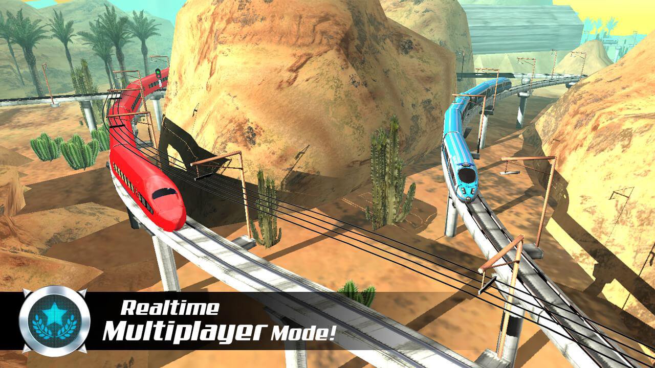 Racing in Train -  Games