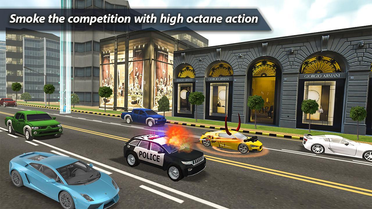 Highway Police Gangster Chase