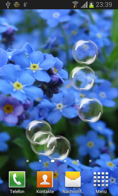 Forget-me-not Live Wallpaper