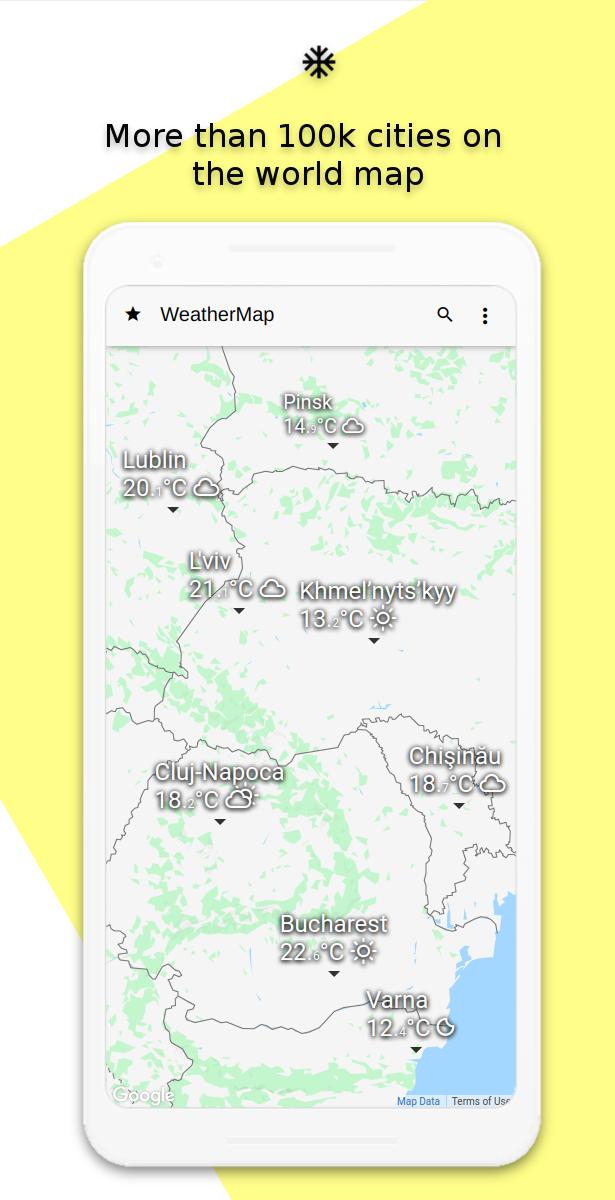 Weather Map & Historical Data
