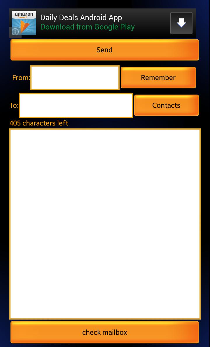 BuX - send txts to Orange PL