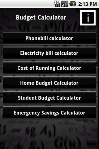 Budget Calculator