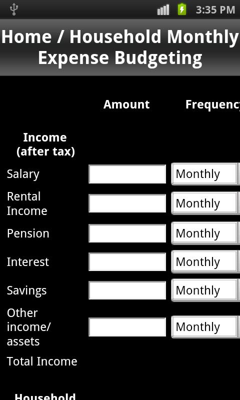 Budget Calculator