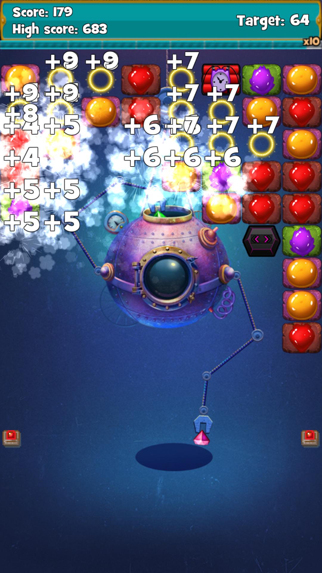 Gem Mania: Diamond Swap Puzzle