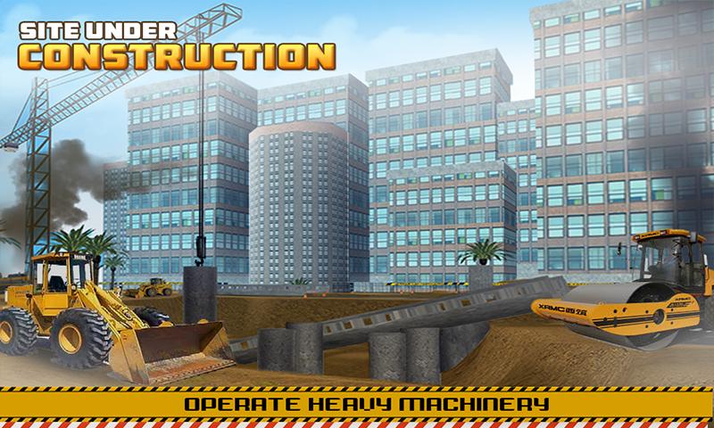 Modern City Roads Construction