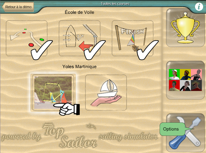 Yoles Martinique sailing