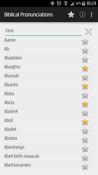 Biblical Pronunciations