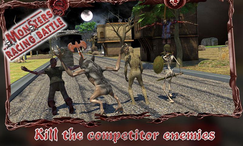 Monsters Racing Battle 3D