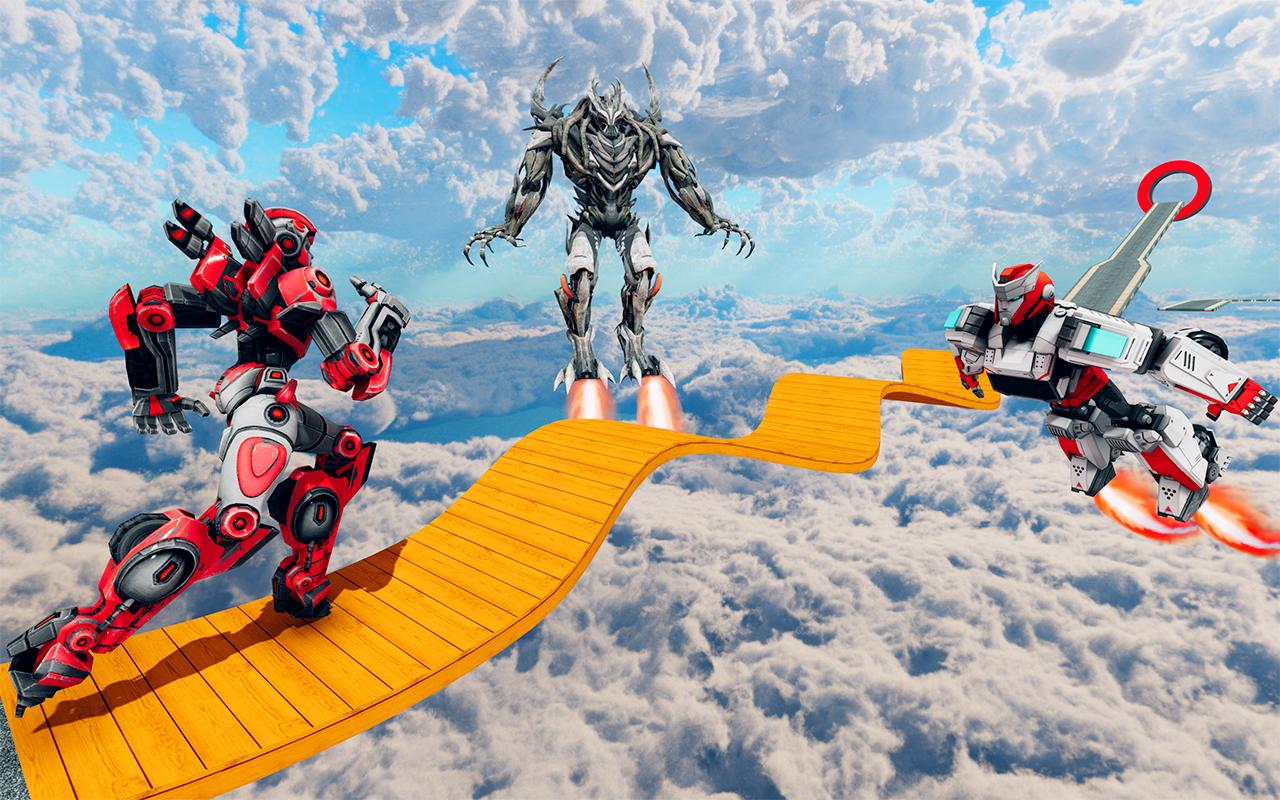 Robot Monster Truck: Future Robot Transform Game