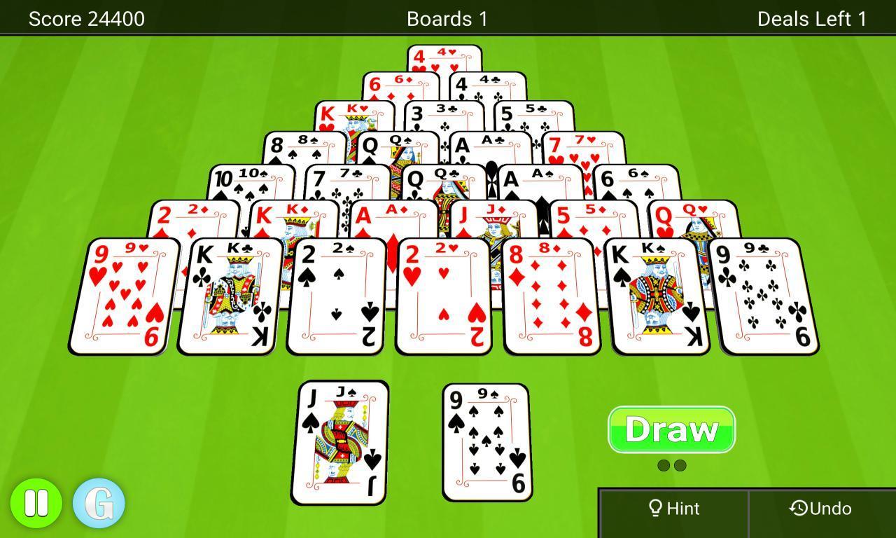 Pyramid Solitaire 3D