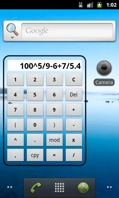 Calculator Widget - FREE