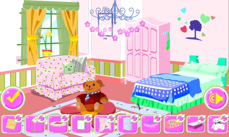 Room decoration game