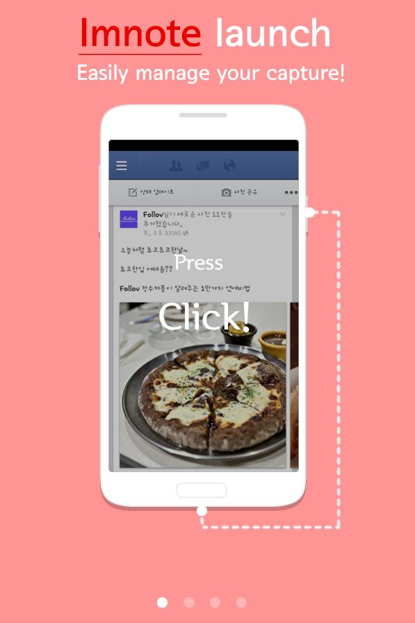 capture URL screen shot imnote