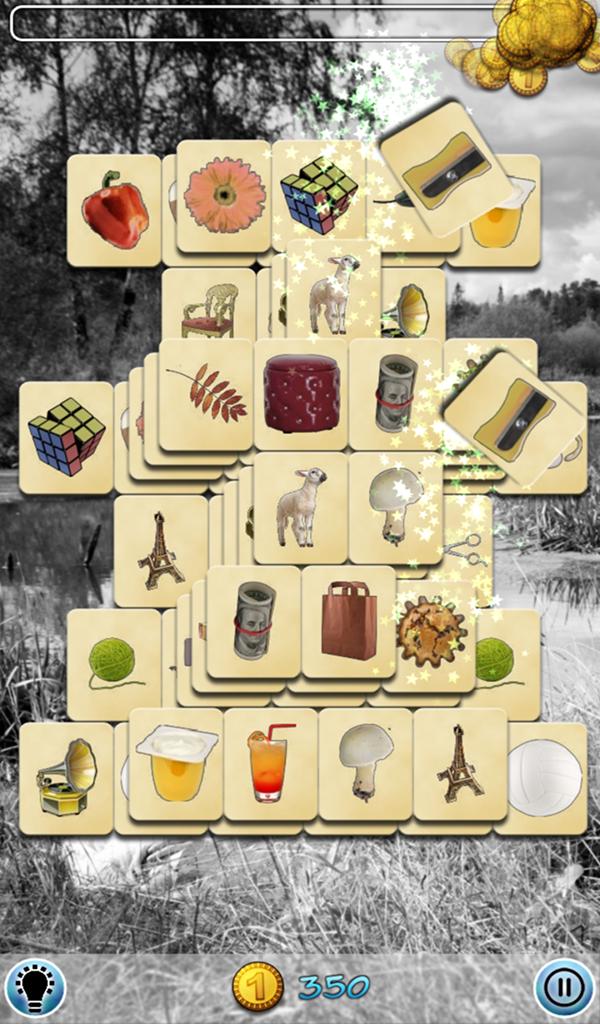 Mahjong: Red Autumn Leaves