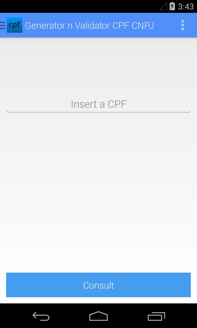 Generator n Validator CPF CNPJ